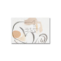 15. Whimsical Watercolor Cats Collection: Gentle Ink Silhouette 奇趣水彩貓系列：溫柔墨影剪影