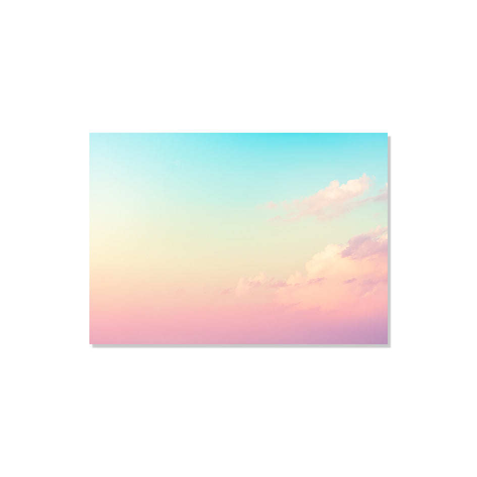 25.Pastel Sunrise Sky Print  粉彩日出天空掛畫