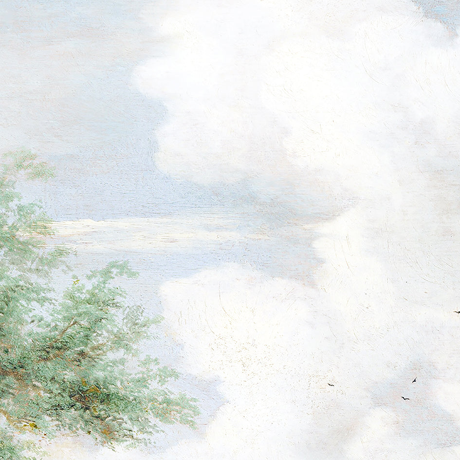 24. Wooded Landscape with Figures by Meindert Hobbema (c. 1658)  梅因德特·霍貝瑪《林間人物風景》(約1658年)
